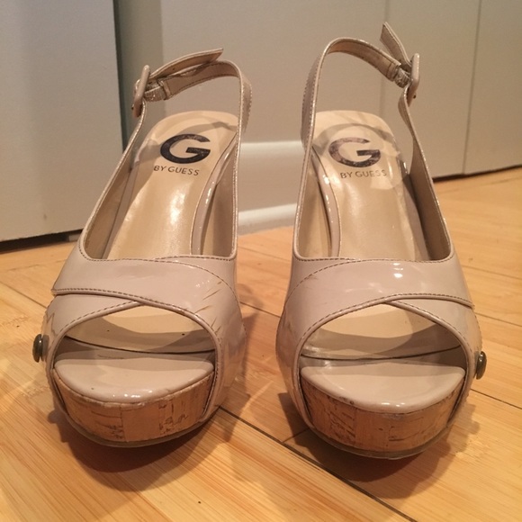 Platform cork heels - Picture 3 of 5